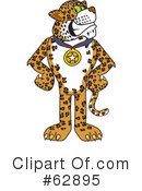 Cheetah Character Clipart #62895 by Mascot Junction