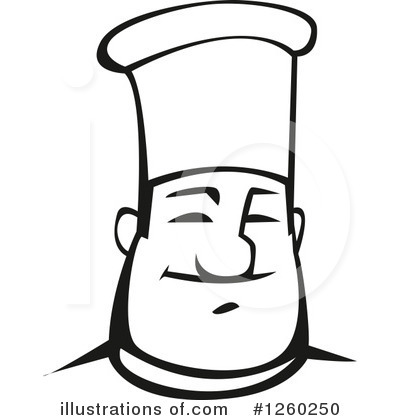 Royalty-Free (RF) Chef Clipart Illustration by Vector Tradition SM - Stock Sample #1260250