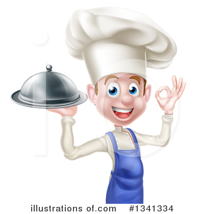 Royalty-Free (RF) Chef Clipart Illustration by AtStockIllustration - Stock Sample #1341334