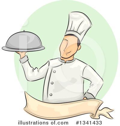 Royalty-Free (RF) Chef Clipart Illustration by BNP Design Studio - Stock Sample #1341433
