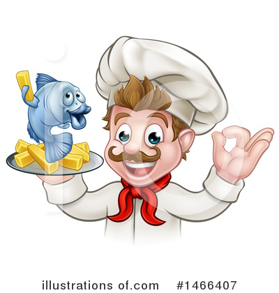 Royalty-Free (RF) Chef Clipart Illustration by AtStockIllustration - Stock Sample #1466407