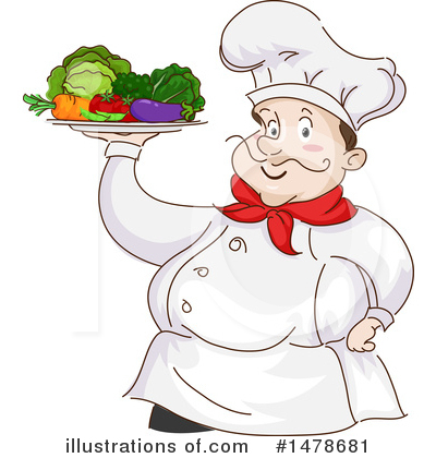 Lettuce Clipart #1478681 by BNP Design Studio