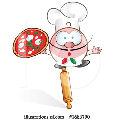 Royalty-Free (RF) Chef Clipart Illustration by Domenico Condello - Stock Sample #1683790