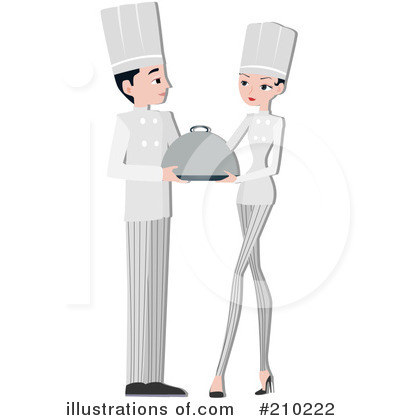 Royalty-Free (RF) Chef Clipart Illustration by BNP Design Studio - Stock Sample #210222