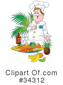 Chef Clipart #34312 by Alex Bannykh