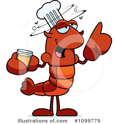 Crayfish Clipart #1099779 by Cory Thoman