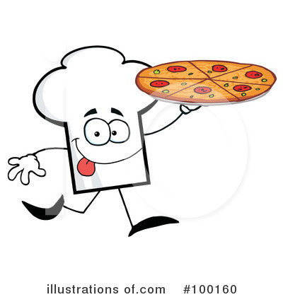 Royalty-Free (RF) Chef Hat Clipart Illustration by Hit Toon - Stock Sample #100160