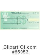 Cheque Clipart #65953 by Prawny