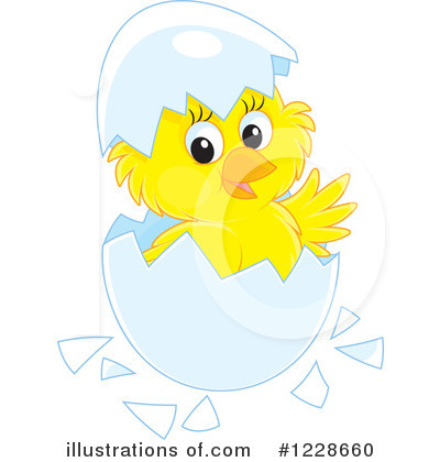 Royalty-Free (RF) Chick Clipart Illustration by Alex Bannykh - Stock Sample #1228660