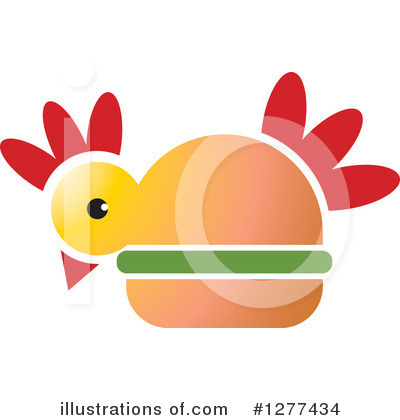 Chicken Clipart #1277434 by Lal Perera