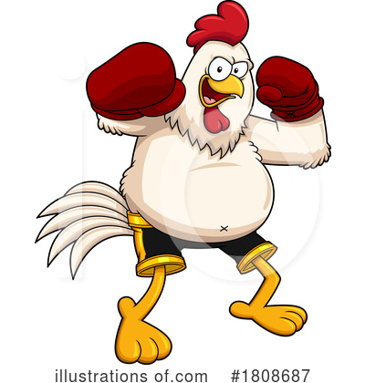Fighting Clipart #1808687 by Hit Toon