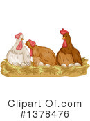 Chickens Clipart #1378476 by BNP Design Studio