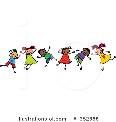 Stick Children Clipart #1352886 by Prawny