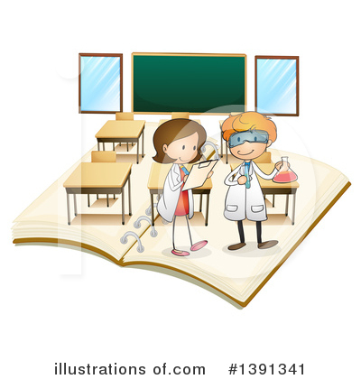 Classroom Clipart #1123893 - Illustration by Graphics RF