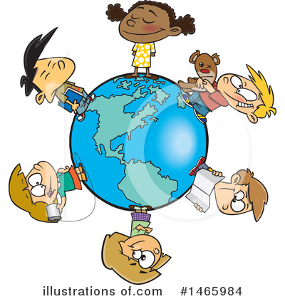 Royalty-Free (RF) Children Clipart Illustration by toonaday - Stock Sample #1465984