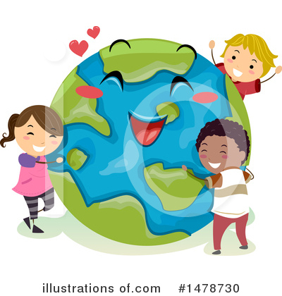 Earth Day Clipart #1478730 by BNP Design Studio
