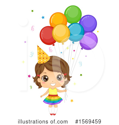 Birthday Party Clipart #1569459 by BNP Design Studio