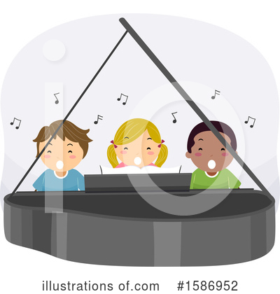 Singing Clipart #1586952 by BNP Design Studio