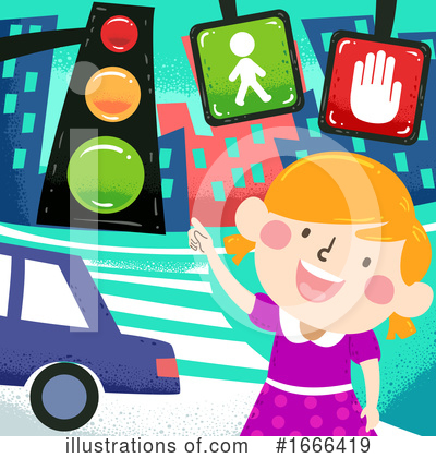 Pedestrian Clipart #1666419 by BNP Design Studio