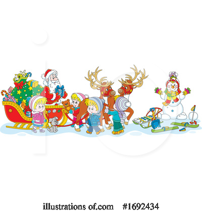 Royalty-Free (RF) Children Clipart Illustration by Alex Bannykh - Stock Sample #1692434