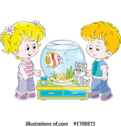 Royalty-Free (RF) Children Clipart Illustration by Alex Bannykh - Stock Sample #1708875