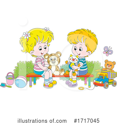 Royalty-Free (RF) Children Clipart Illustration by Alex Bannykh - Stock Sample #1717045