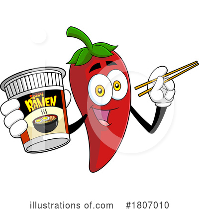 Chile Pepper Clipart #1807010 by Hit Toon
