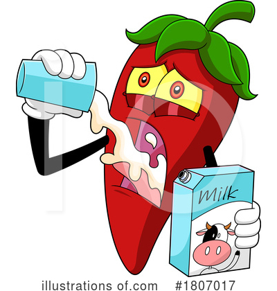 Chile Pepper Clipart #1807017 by Hit Toon