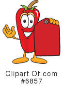 Chili Pepper Clipart #6857 by Mascot Junction