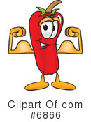 Chili Pepper Clipart #6866 by Mascot Junction
