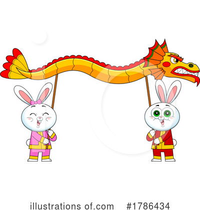 Royalty-Free (RF) Chinese New Year Clipart Illustration by Hit Toon - Stock Sample #1786434