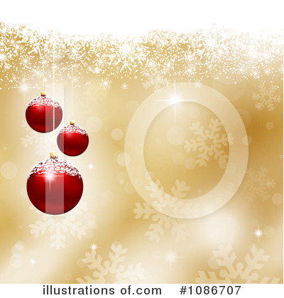 Christmas Backgrounds Clipart #1086707 by KJ Pargeter
