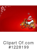 Christmas Background Clipart #1228199 by dero