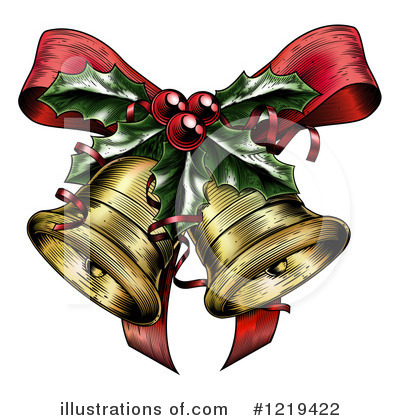 Christmas Bells Clipart #1219422 by AtStockIllustration