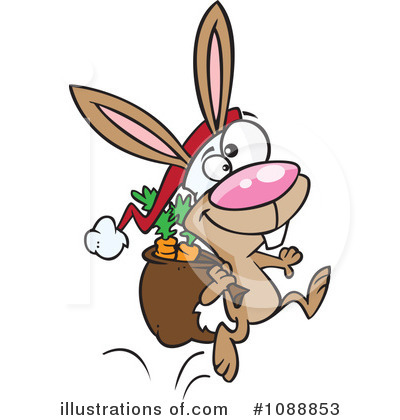 Rabbit Clipart #1088853 by toonaday