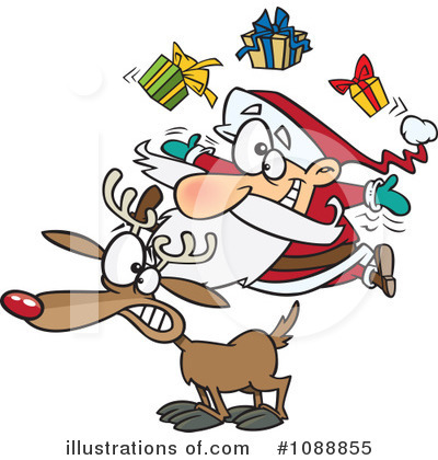 Christmas Gift Clipart #1088855 by toonaday