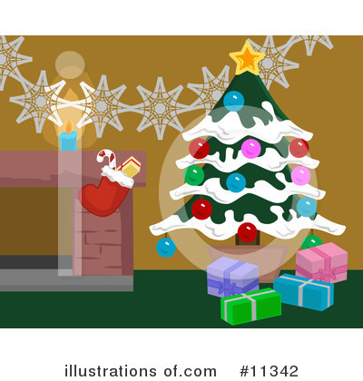 Royalty-Free (RF) Christmas Clipart Illustration by AtStockIllustration - Stock Sample #11342