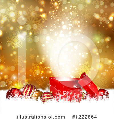 Christmas Present Clipart #1222864 by KJ Pargeter