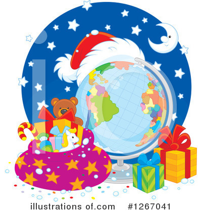 Royalty-Free (RF) Christmas Clipart Illustration by Alex Bannykh - Stock Sample #1267041