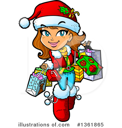 Christmas Clipart #1361865 by Clip Art Mascots