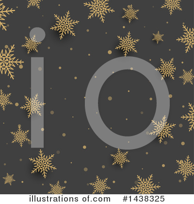 Snowflake Background Clipart #1438325 by KJ Pargeter