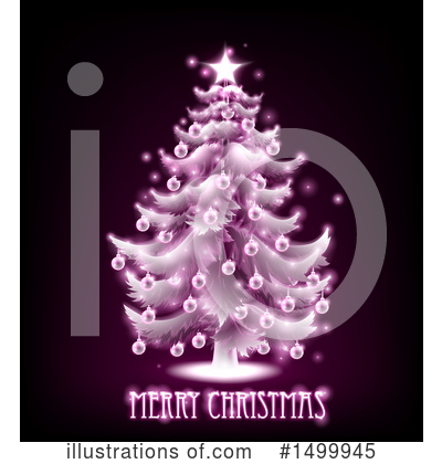 Christmas Tree Clipart #1499945 by AtStockIllustration