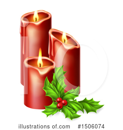 Candles Clipart #1506074 by AtStockIllustration
