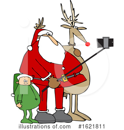Christmas Elf Clipart #1621811 by djart