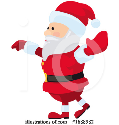 Santa Clipart #1688982 by dero