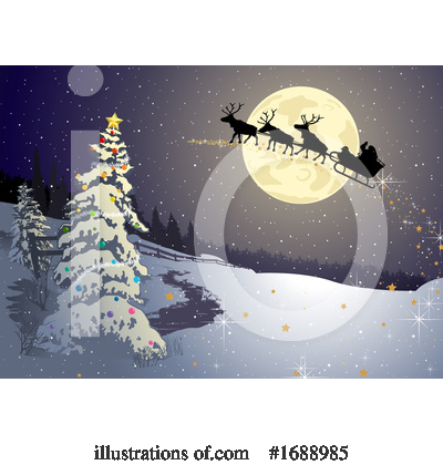 Santa Clipart #1688985 by dero