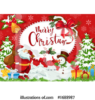 Santa Clipart #1688987 by dero