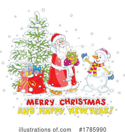 Royalty-Free (RF) Christmas Clipart Illustration by Alex Bannykh - Stock Sample #1785990