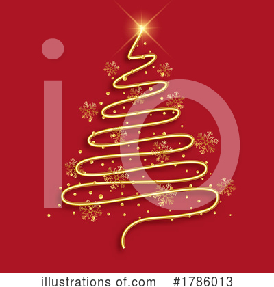 Christmas Tree Clipart #1786013 by KJ Pargeter