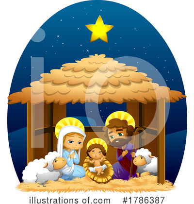 Virgin Mary Clipart #1786387 by Hit Toon